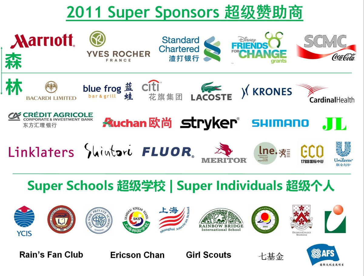 2011 Super Sponsors
